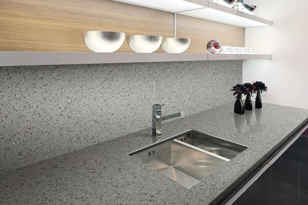 Quartz Stone Vanity-Top for Kitchen and Bathroom Counter-Top